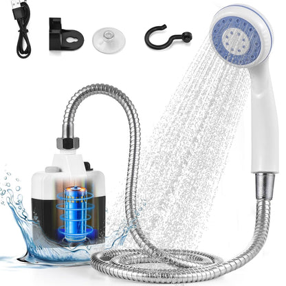 Ducha Portatil Regadera Con Bomba